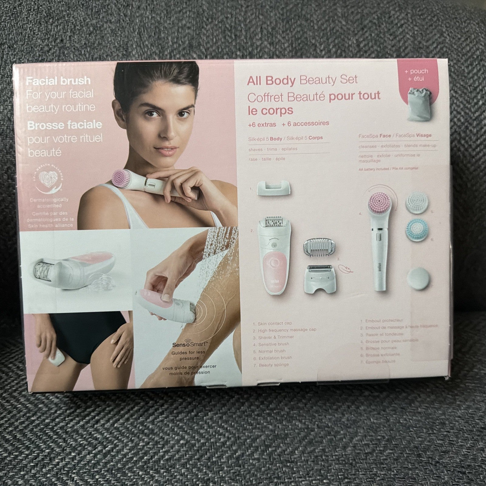 Braun Silk-épil Wet & Dry 5 5-895 Beauty Set, Women Epilator for Hair Removal