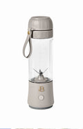 Beautiful Portable To-Go Blender 2.0 by Drew Barrymore 16 oz Porcini Taupe NEW