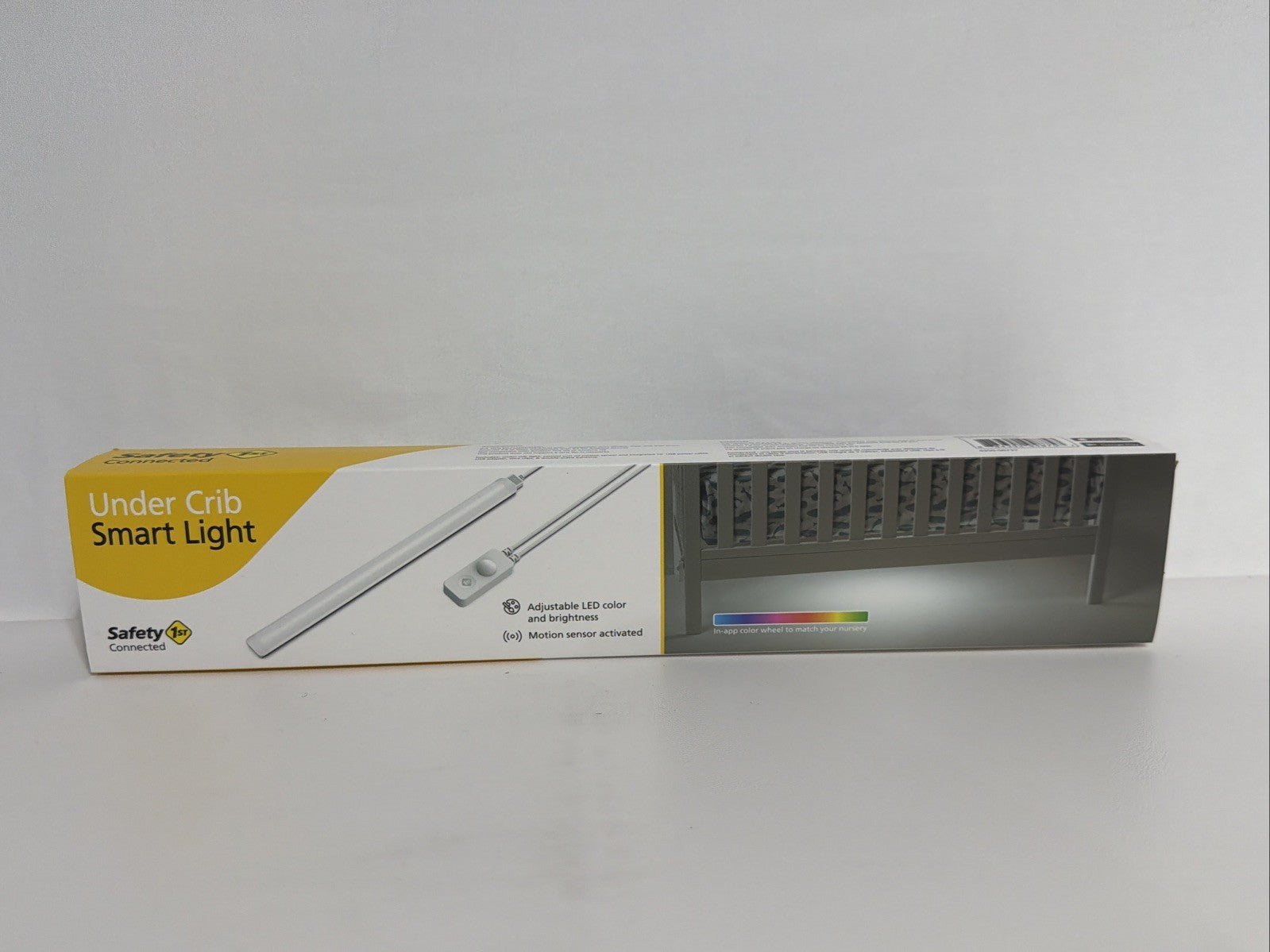 Safety 1st Under Crib Smart Light White MultiColor Night Baby LED WiFi App IH552