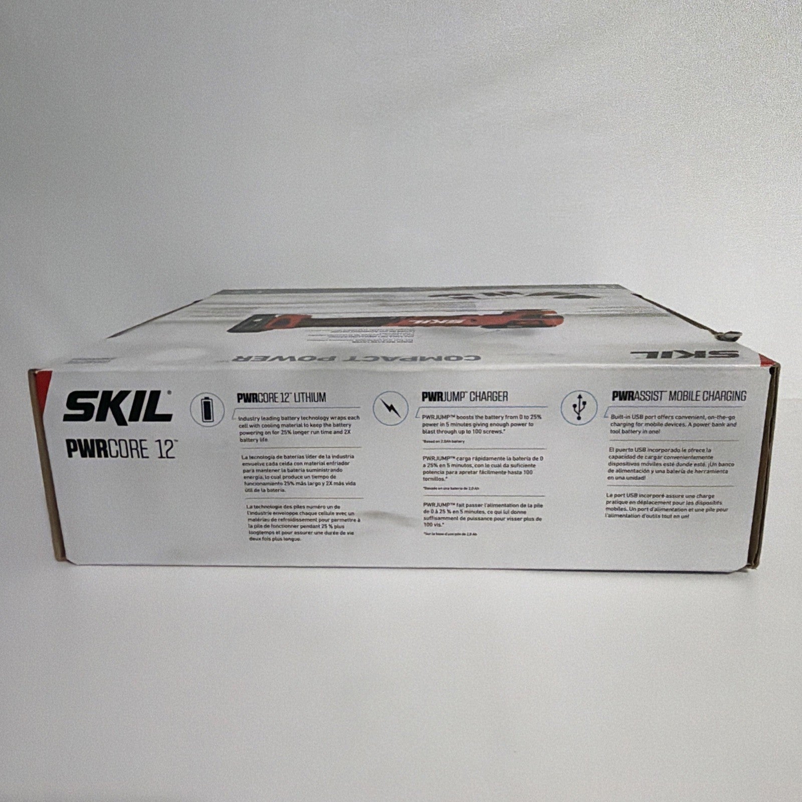 New SKIL PWRCORE 12v Brushless Oscillating Multi Tool Kit W/ Battery & Charger