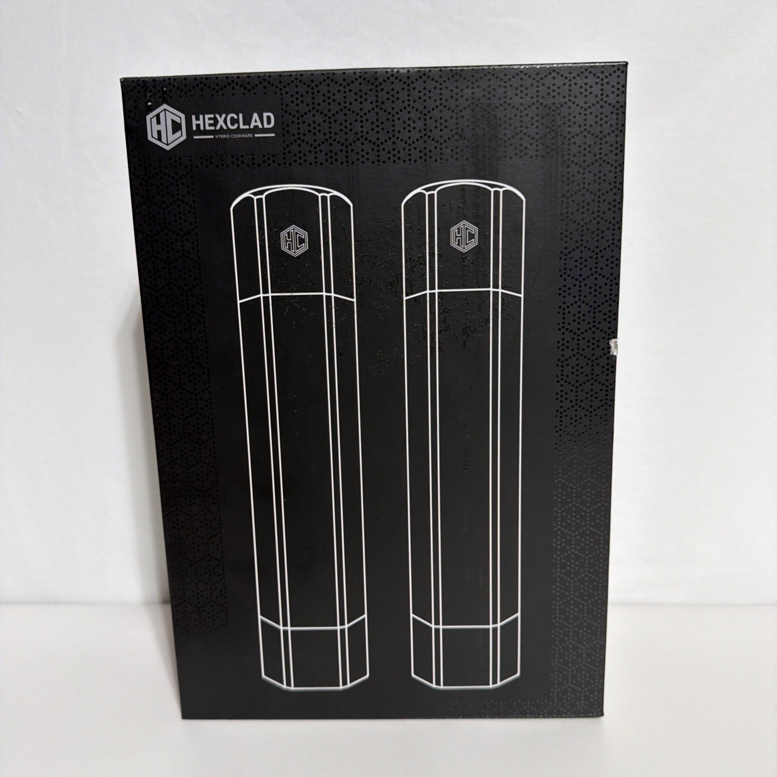 Hexclad Pepper & Salt Grinder Set Professional Grade - New / Open Box KWHM02-ST