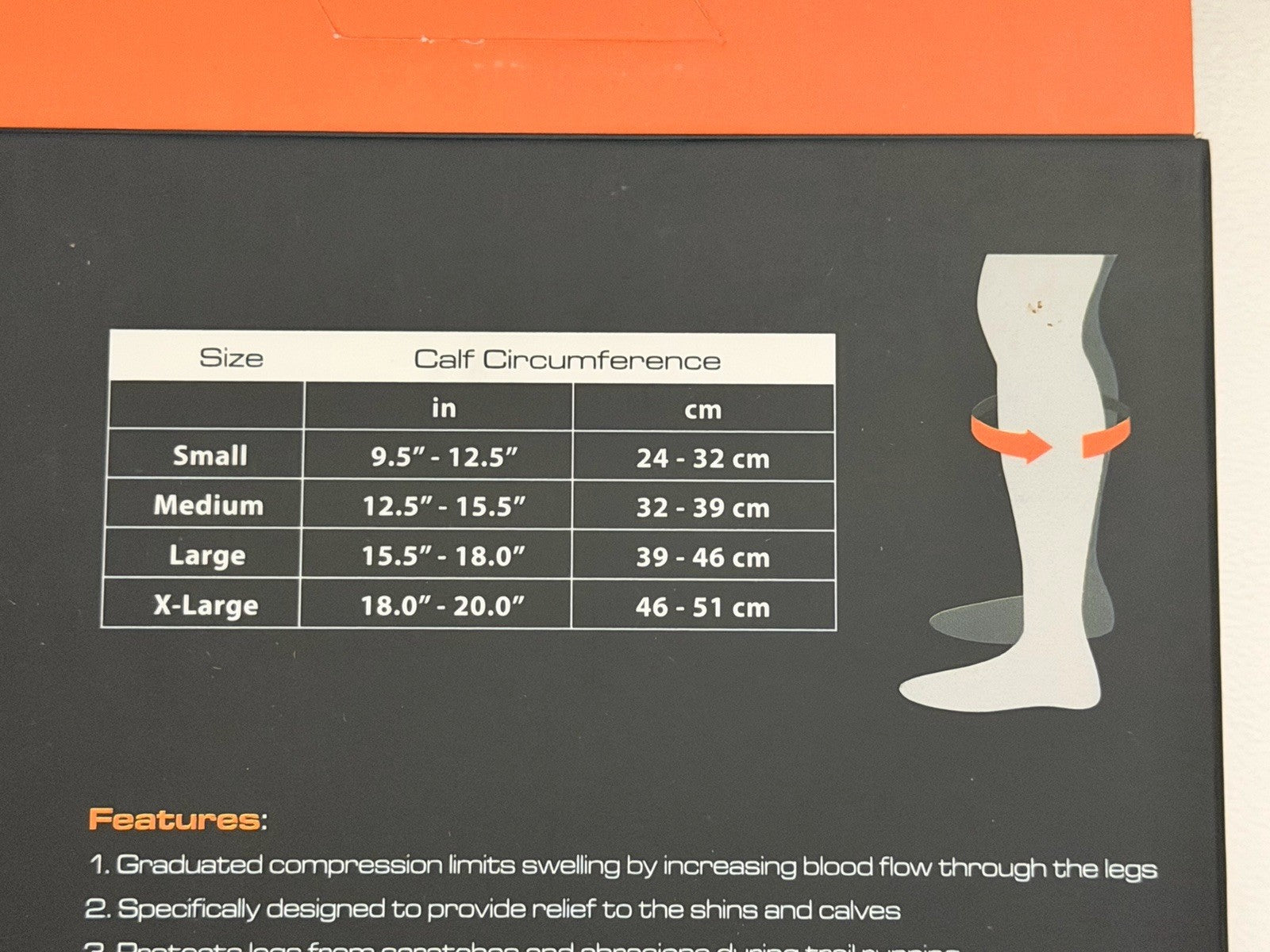3 Pairs! Meister Compression Sleeves Calf & Shin Blue Socks - Small - NEW IN BOX