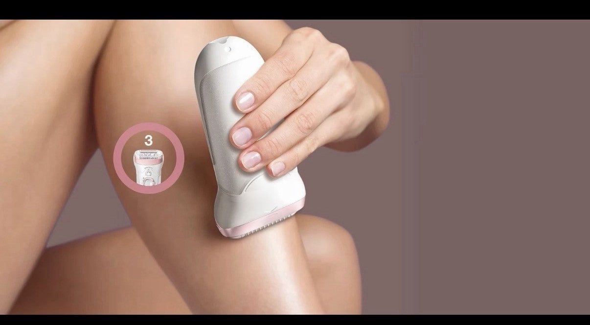 Braun Silk-épil Wet & Dry 5 5-895 Beauty Set, Women Epilator for Hair Removal