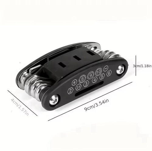 16 in 1 Universal Socket Wrench Set Rotating Head Tool Car Home Repair USA 🇺🇸