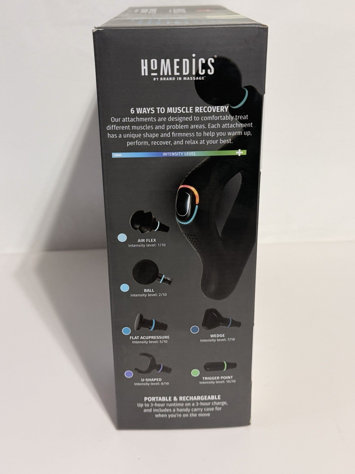 Homedics Therapist Select DuoTemp Pro Percussion Massager Hot & Cold NEW