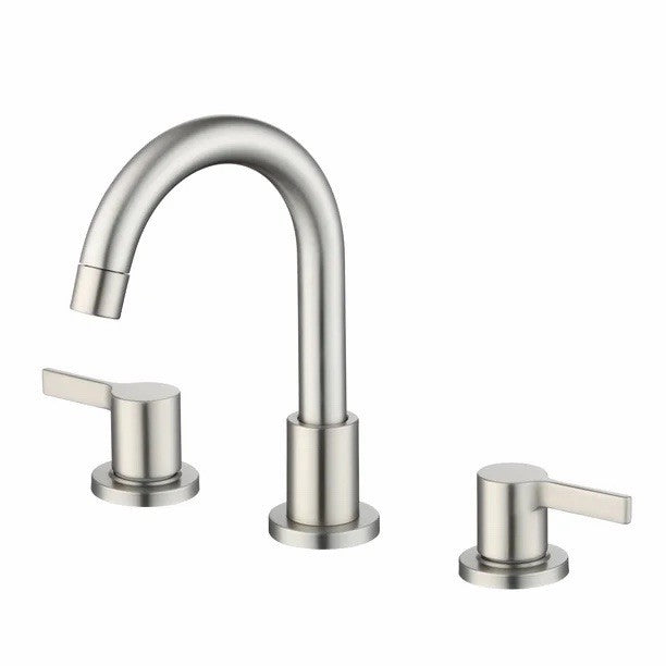 Better Homes & Gardens Clean Modern 8" Widespread Bathroom Faucet + Pop Up Drain