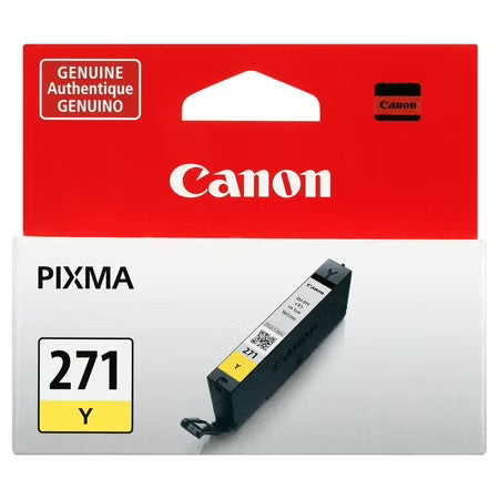 Canon PIXMA 271 CLI-271 Yellow Y Ink Tank Cartridge Genuine NEW