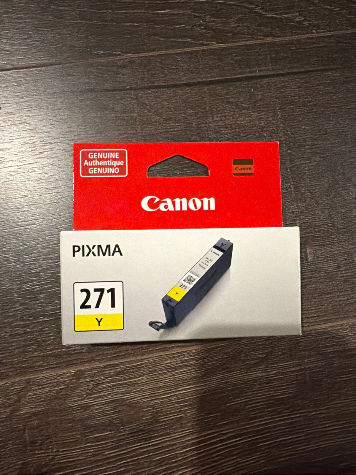 Canon PIXMA 271 CLI-271 Yellow Y Ink Tank Cartridge Genuine NEW
