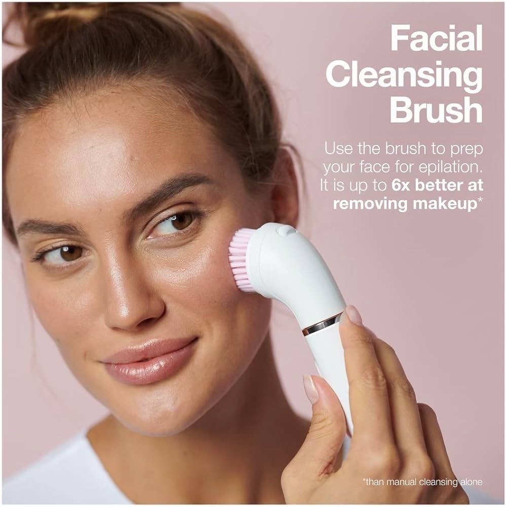 Braun Silk-épil Wet & Dry 5 5-895 Beauty Set, Women Epilator for Hair Removal