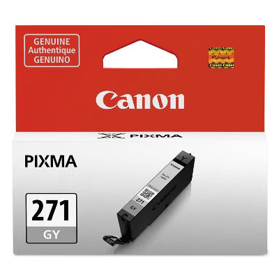 Canon PIXMA 271 CLI-271 Gray Gy Ink Tank Printer Print Cartridge Genuine NEW